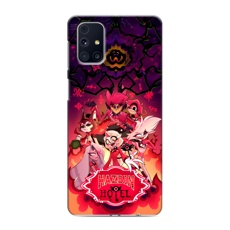 Пластиковый чехол на Samsung Galaxy M31s с принтом Hazbin Hotel Отель Хазбин Пластиковый чехол на Samsung Galaxy M31s с принтом Hazbin Hotel Отель Хазбин