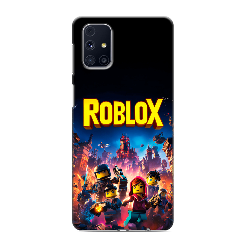 Силиконовый чехол на Samsung Galaxy M31s с принтом Roblox Роблокс Силиконовый чехол на Samsung Galaxy M31s с принтом Roblox Роблокс