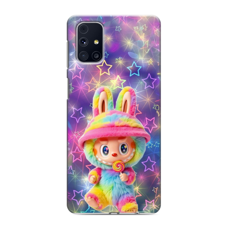 Силиконовый чехол на Samsung Galaxy M31s с принтом Labubu Лабубу Силиконовый чехол на Samsung Galaxy M31s с принтом Labubu Лабубу