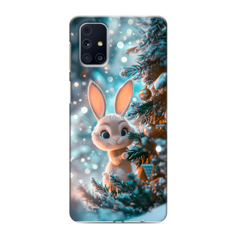 Силиконовый чехол на Samsung Galaxy M31s с принтом Новый год Силиконовый чехол на Samsung Galaxy M31s с принтом Новый год