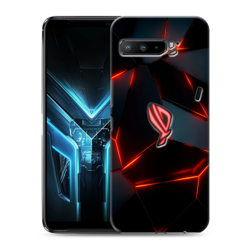 Силиконовый противоударный чехол на ASUS ROG Phone 3 с принтом Яркие абстракции Силиконовый противоударный чехол на ASUS ROG Phone 3 с принтом Яркие абстракции