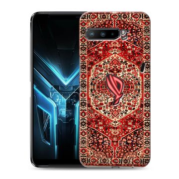 Силиконовый противоударный чехол на ASUS ROG Phone 3 с принтом Ковер Силиконовый противоударный чехол на ASUS ROG Phone 3 с принтом Ковер