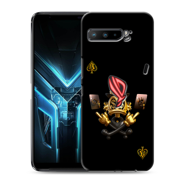 Силиконовый противоударный чехол на ASUS ROG Phone 3 с принтом Золотой скрудж макдак Силиконовый противоударный чехол на ASUS ROG Phone 3 с принтом Золотой скрудж макдак