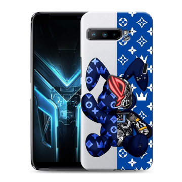 Силиконовый противоударный чехол на ASUS ROG Phone 3 с принтом Луи робот Силиконовый противоударный чехол на ASUS ROG Phone 3 с принтом Луи робот