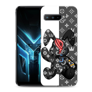 Силиконовый противоударный чехол на ASUS ROG Phone 3 с принтом Луи робот Силиконовый противоударный чехол на ASUS ROG Phone 3 с принтом Луи робот