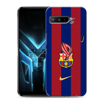 Силиконовый противоударный чехол на ASUS ROG Phone 3 с принтом Барселона Barcelona