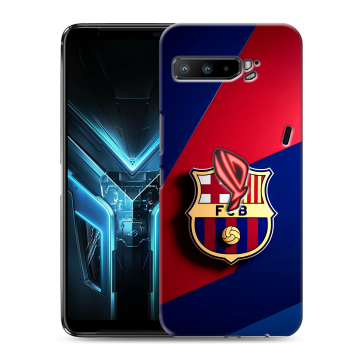 Силиконовый противоударный чехол на ASUS ROG Phone 3 с принтом Барселона Barcelona