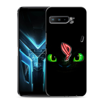 Силиконовый противоударный чехол на ASUS ROG Phone 3 с принтом Как приручить дракона Силиконовый противоударный чехол на ASUS ROG Phone 3 с принтом Как приручить дракона