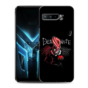 Силиконовый противоударный чехол на ASUS ROG Phone 3 с принтом Death note Тетрадь смерти Силиконовый противоударный чехол на ASUS ROG Phone 3 с принтом Death note Тетрадь смерти