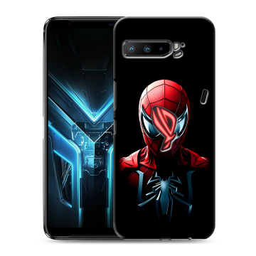 Силиконовый противоударный чехол на ASUS ROG Phone 3 с принтом Spiderman Человек паук Силиконовый противоударный чехол на ASUS ROG Phone 3 с принтом Spiderman Человек паук