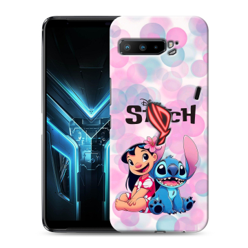 Силиконовый противоударный чехол на ASUS ROG Phone 3 с принтом Лило и Стич Силиконовый противоударный чехол на ASUS ROG Phone 3 с принтом Лило и Стич