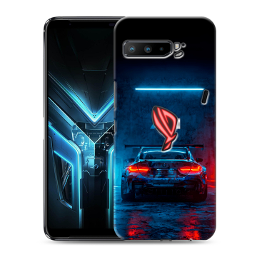 Силиконовый противоударный чехол на ASUS ROG Phone 3 с принтом BMW БМВ Силиконовый противоударный чехол на ASUS ROG Phone 3 с принтом BMW БМВ