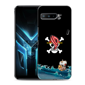 Силиконовый противоударный чехол на ASUS ROG Phone 3 с принтом One Piece Ван Пис Силиконовый противоударный чехол на ASUS ROG Phone 3 с принтом One Piece Ван Пис