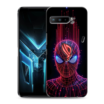 Силиконовый противоударный чехол на ASUS ROG Phone 3 с принтом Spiderman Человек паук Силиконовый противоударный чехол на ASUS ROG Phone 3 с принтом Spiderman Человек паук