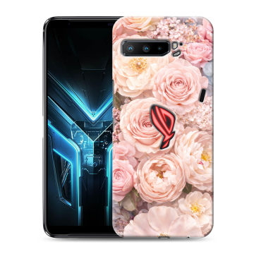 Силиконовый противоударный чехол на ASUS ROG Phone 3 с принтом женский Силиконовый противоударный чехол на ASUS ROG Phone 3 с принтом женский
