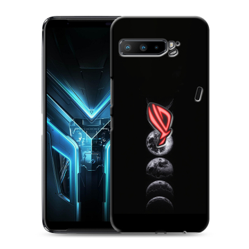 Силиконовый противоударный чехол на ASUS ROG Phone 3 с принтом женский