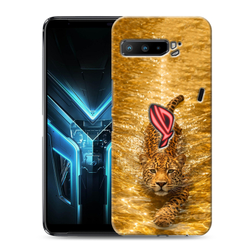 Силиконовый противоударный чехол на ASUS ROG Phone 3 с принтом женский Силиконовый противоударный чехол на ASUS ROG Phone 3 с принтом женский
