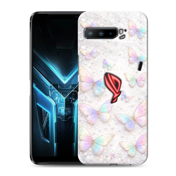 Силиконовый противоударный чехол на ASUS ROG Phone 3 с принтом женский Силиконовый противоударный чехол на ASUS ROG Phone 3 с принтом женский