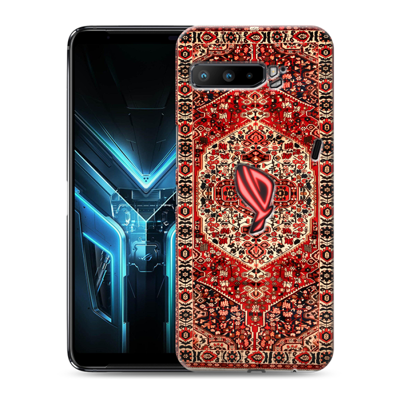 Силиконовый противоударный чехол на ASUS ROG Phone 3 с принтом Ковер Силиконовый противоударный чехол на ASUS ROG Phone 3 с принтом Ковер