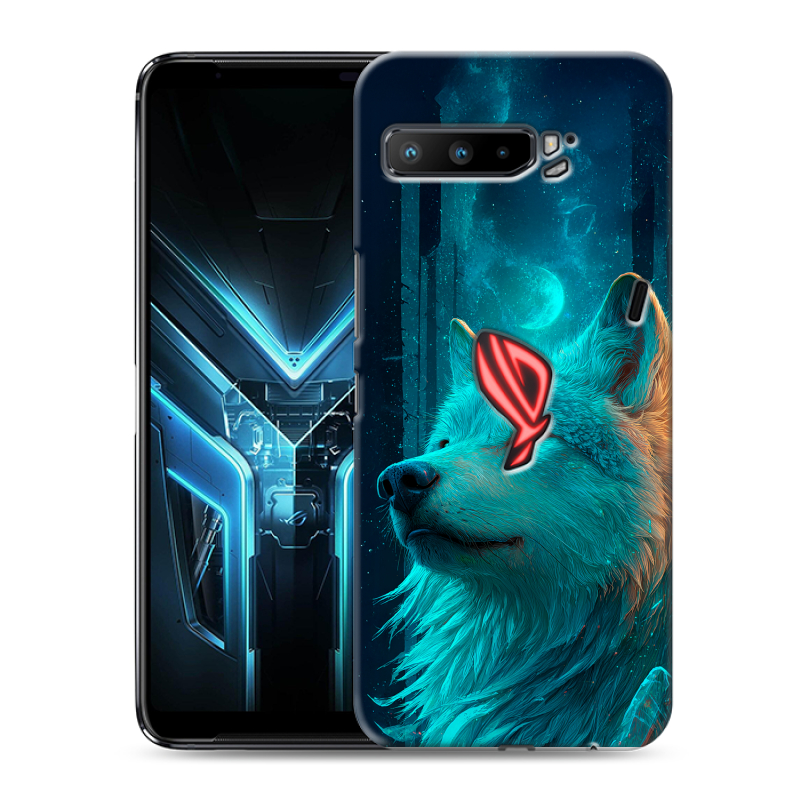 Силиконовый противоударный чехол на ASUS ROG Phone 3 с принтом бабочки саккура Силиконовый противоударный чехол на ASUS ROG Phone 3 с принтом бабочки саккура