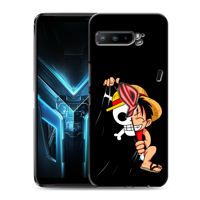 Силиконовый противоударный чехол на ASUS ROG Phone 3 с принтом One Piece Ван Пис Силиконовый противоударный чехол на ASUS ROG Phone 3 с принтом One Piece Ван Пис