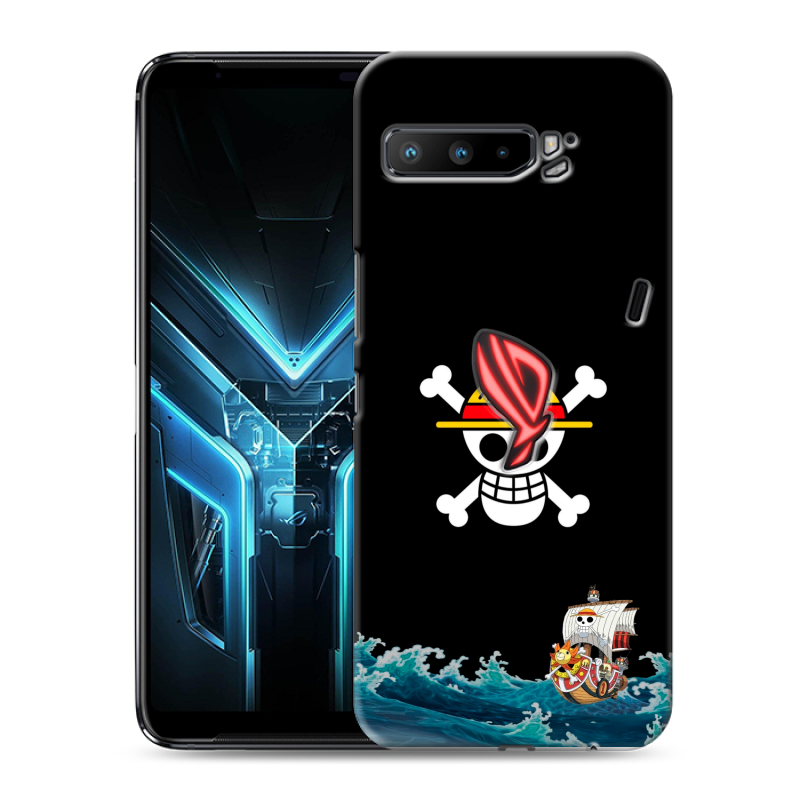 Силиконовый противоударный чехол на ASUS ROG Phone 3 с принтом One Piece Ван Пис Силиконовый противоударный чехол на ASUS ROG Phone 3 с принтом One Piece Ван Пис