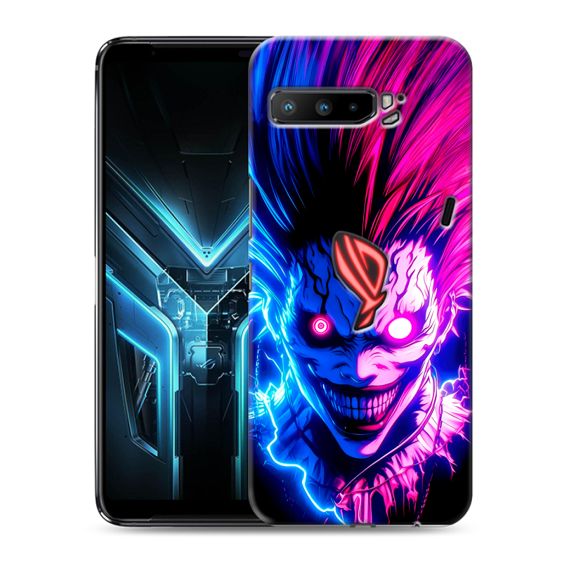 Силиконовый противоударный чехол на ASUS ROG Phone 3 с принтом Death note Тетрадь смерти Силиконовый противоударный чехол на ASUS ROG Phone 3 с принтом Death note Тетрадь смерти