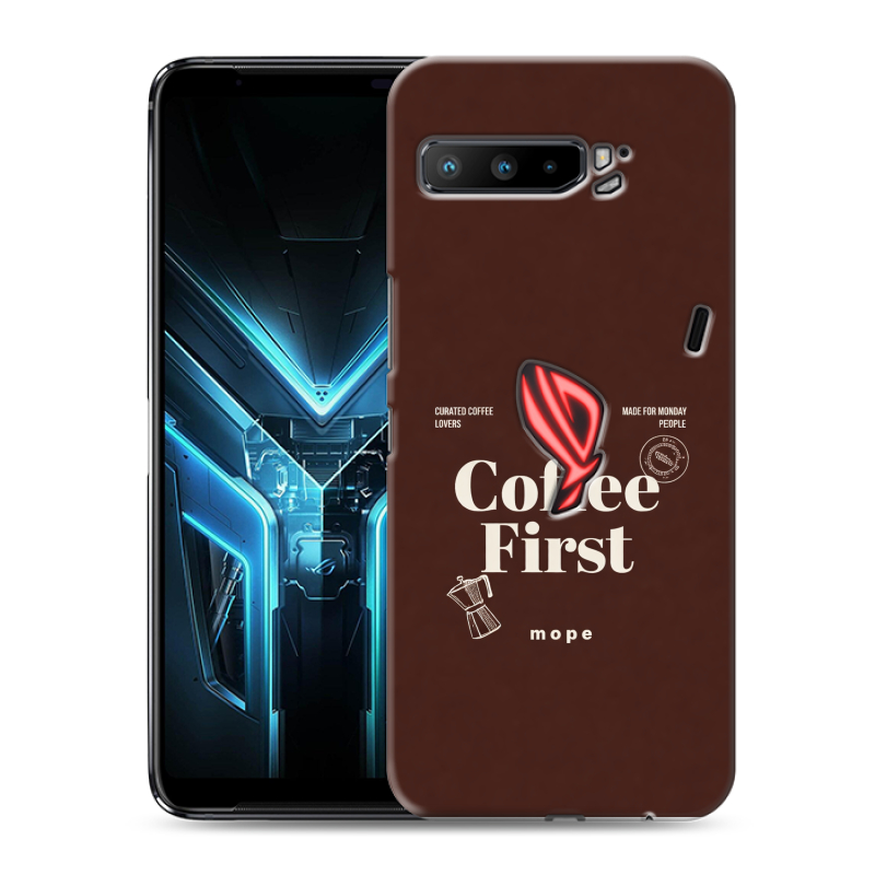 Силиконовый противоударный чехол на ASUS ROG Phone 3 с принтом женский Силиконовый противоударный чехол на ASUS ROG Phone 3 с принтом женский