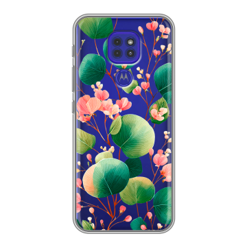 Силиконовый чехол на Motorola Moto G9 Play с принтом женский Силиконовый чехол на Motorola Moto G9 Play с принтом женский