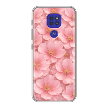 Силиконовый чехол на Motorola Moto G9 Play с принтом женский Силиконовый чехол на Motorola Moto G9 Play с принтом женский