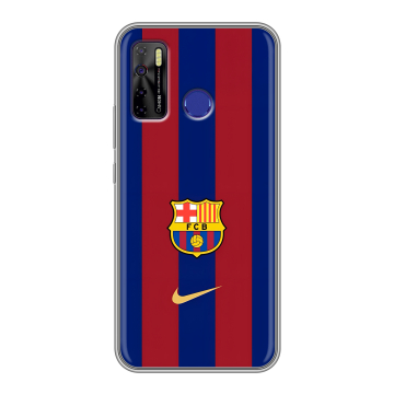 Силиконовый чехол на Tecno Camon 15 с принтом Барселона Barcelona