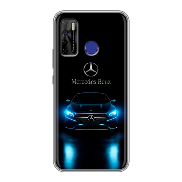 Силиконовый чехол на Tecno Camon 15 с принтом Mercedes Мерседес Силиконовый чехол на Tecno Camon 15 с принтом Mercedes Мерседес