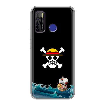 Силиконовый чехол на Tecno Camon 15 с принтом One Piece Ван Пис Силиконовый чехол на Tecno Camon 15 с принтом One Piece Ван Пис