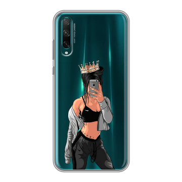 Силиконовый чехол на Huawei Honor 30i с принтом Женские принты Силиконовый чехол на Huawei Honor 30i с принтом Женские принты