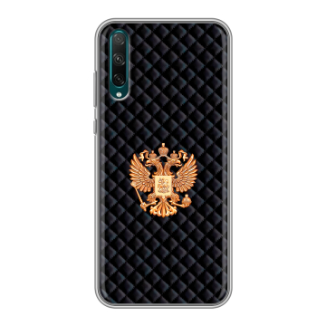 Силиконовый чехол на Huawei Honor 30i с принтом Герб России принт