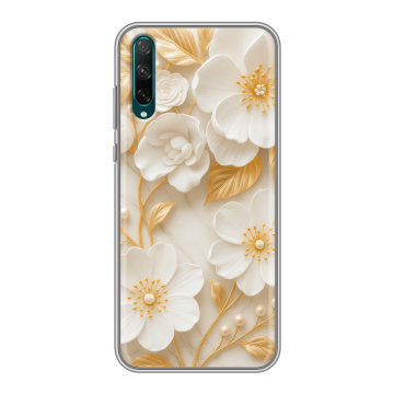 Силиконовый чехол на Huawei Honor 30i с принтом Цветы