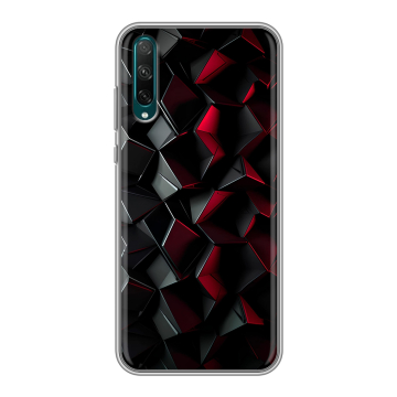 Силиконовый чехол на Huawei Honor 30i с принтом Абстракция