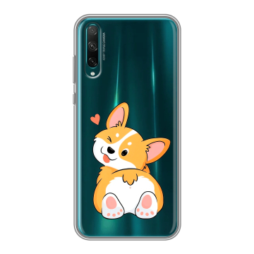 Силиконовый чехол на Huawei Honor 30i с принтом Корги Силиконовый чехол на Huawei Honor 30i с принтом Корги