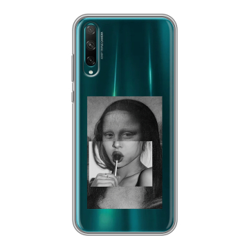 Силиконовый чехол на Huawei Honor 30i с принтом Мона Лиза Силиконовый чехол на Huawei Honor 30i с принтом Мона Лиза