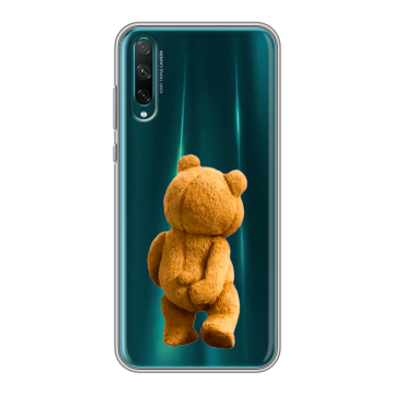 Силиконовый чехол на Huawei Honor 30i с принтом Медведь