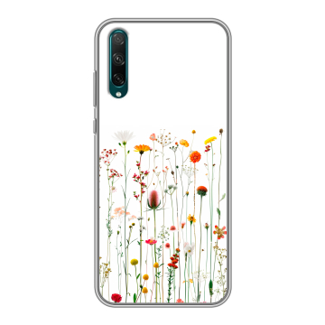 Силиконовый чехол на Huawei Honor 30i с принтом цветы Силиконовый чехол на Huawei Honor 30i с принтом цветы