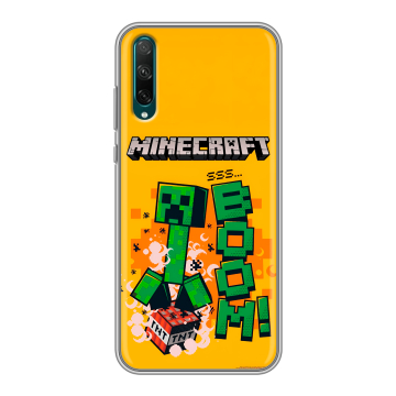 Силиконовый чехол на Huawei Honor 30i с принтом Майнкрафт Minecraft