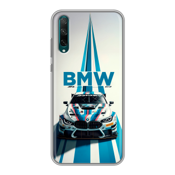 Силиконовый чехол на Huawei Honor 30i с принтом БМВ BMW