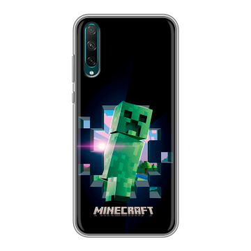 Силиконовый чехол на Huawei Honor 30i с принтом Майнкрафт Minecraft