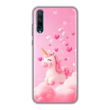 Силиконовый чехол на Huawei Honor 30i с принтом Единорог