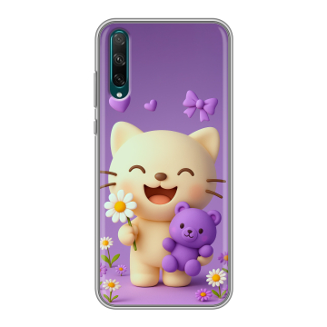 Силиконовый чехол на Huawei Honor 30i с принтом для девочек