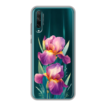 Силиконовый чехол на Huawei Honor 30i с принтом Цветы орхидеи Силиконовый чехол на Huawei Honor 30i с принтом Цветы орхидеи