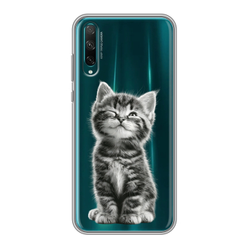 Силиконовый чехол на Huawei Honor 30i с принтом Котенок
