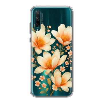 Силиконовый чехол на Huawei Honor 30i с принтом Цветы Силиконовый чехол на Huawei Honor 30i с принтом Цветы