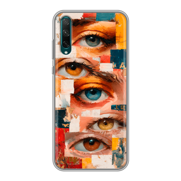 Силиконовый чехол на Huawei Honor 30i с принтом Модный принт Силиконовый чехол на Huawei Honor 30i с принтом Модный принт
